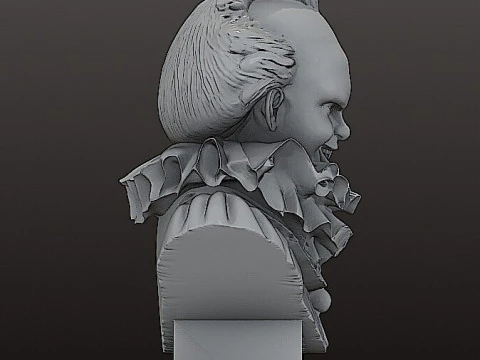 It - bust 10 cm 3D Print Model