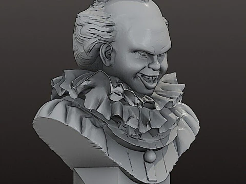 It - bust 10 cm 3D Print Model