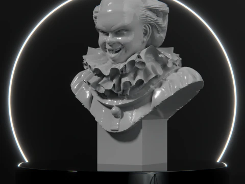 It - bust 10 cm 3D Print Model