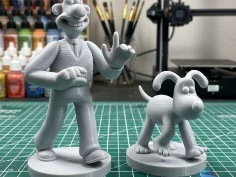 Wallace gromit 10 CM 3D Print Model