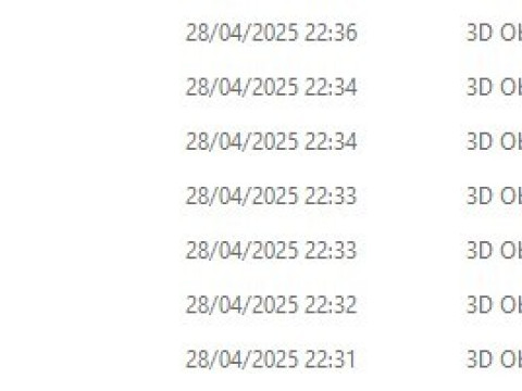 尖叫人物胸围 10 厘米 - 已剪裁 3D 打印模型