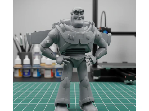 BUZZ LIGHTYEAR 18 cm - CUTTED Toy Story 3D Print Model