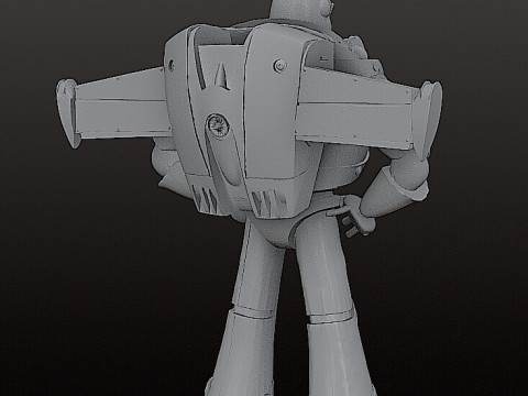 BUZZ LIGHTYEAR 18 cm - CUTTED Toy Story 3D Print Model