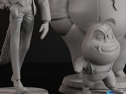 Stl - The Bad Guys Collection 3D Print Model