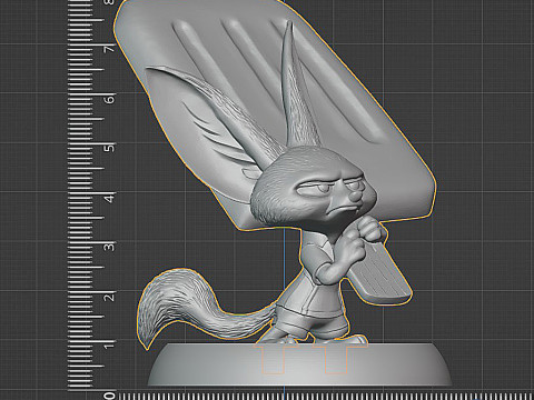 Finnick - Zootopia Pawpsicle Hustle STL imprimable en 3D Modèles 3D en vedette