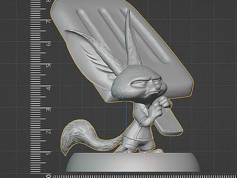 Finnick - Zootopia Pawpsicle Hustle 3D Printable STL 3D Print Model