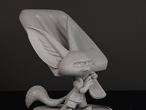 Finnick - Zootopia Pawpsicle Hustle STL imprimable en 3D Modèles 3D en vedette