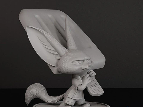 Finnick - Zootopia Pawpsicle Hustle 3D Printable STL 3D Print Model