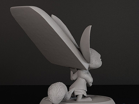 Finnick - Zootopia Pawpsicle Hustle STL imprimable en 3D Modèles 3D en vedette