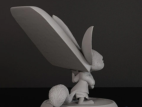 Finnick - Zootopia Pawpsicle Hustle 3D Printable STL 3D Print Model