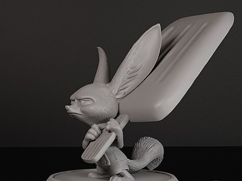 Finnick - Zootopia Pawpsicle Hustle STL imprimable en 3D Modèles 3D en vedette