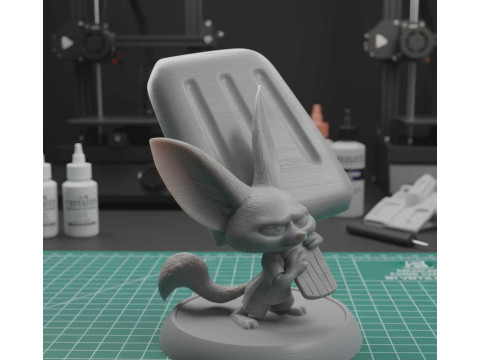Finnick - Zootopia Pawpsicle Hustle STL imprimable en 3D Modèles 3D en vedette