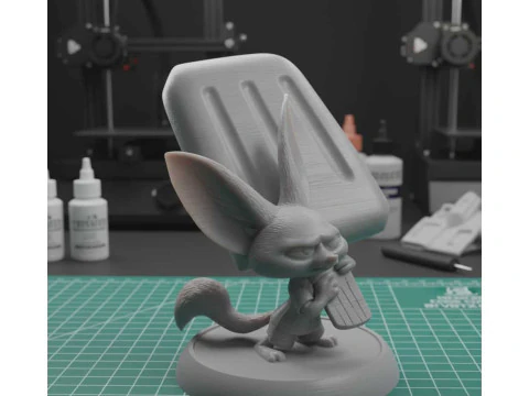 Finnick - Zootopia Pawpsicle Hustle 3D Printable STL 3D Print Model