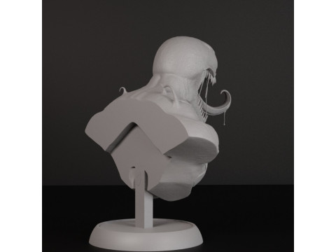 Бюст Венома - 3D-модель STL для печати 3D Принт Модель