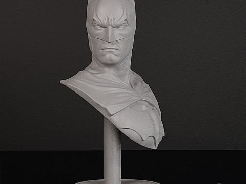 STL 3D Patung Batman Model Cetak 3D