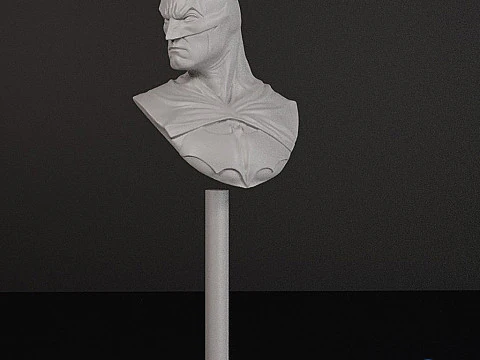 Batman Bust 3D STL 3D Print Model