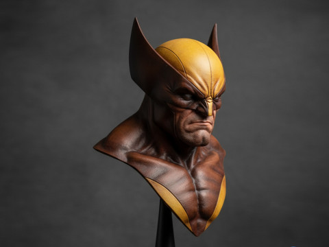 Busto de Wolverine - STL imprimible Modelo de impresión 3D