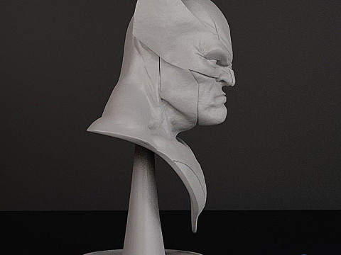 Wolverine Bust - Printable STL 3D Print Model