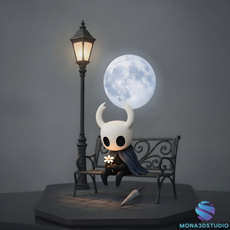 Ksatria - Diorama Ksatria Berongga STL Model Cetak 3D .c4d .max .obj .3ds .fbx .stl .blend 