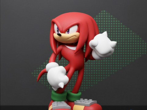 Knokkels de Echidna - 3D afdrukbaar model STL 3D printmodel