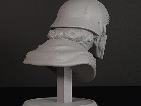 Kylo Ren Bust STL 3D Print Model
