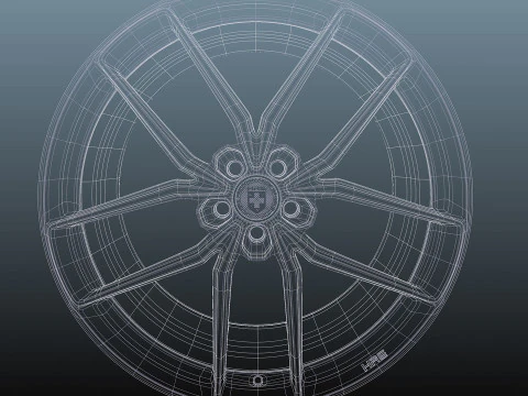 HRE FF21 3D Model