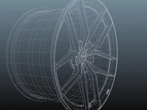 HRE FF21 3D Model