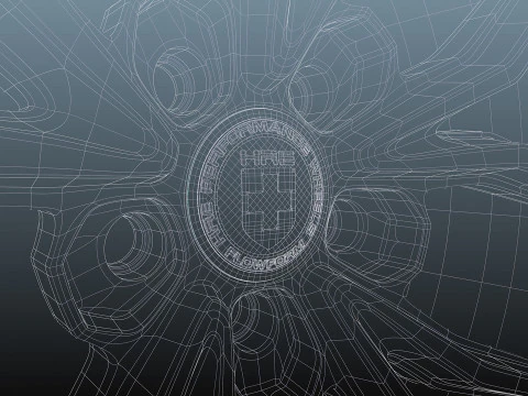 HRE FF21 3D Model