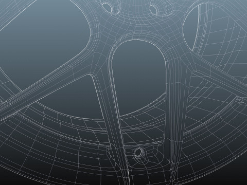 HRE FF01 Modelo 3D