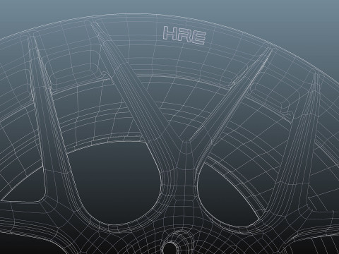 HRE FF01 Modelo 3D
