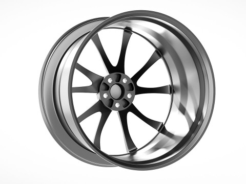 HRE SeriesP2 P204 3D Model