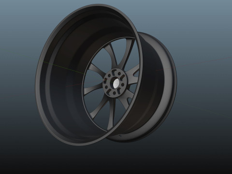 HRE SeriesP2 P204 3D Model