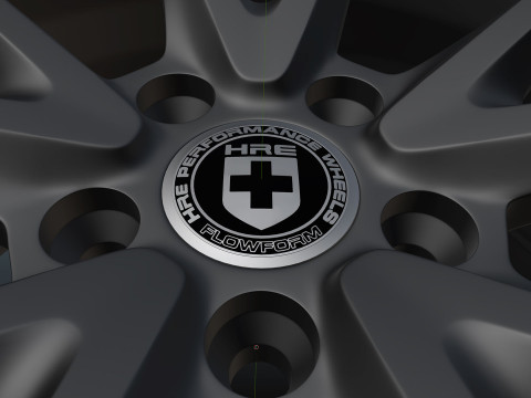 HRE SeriesP2 P204 3D Model