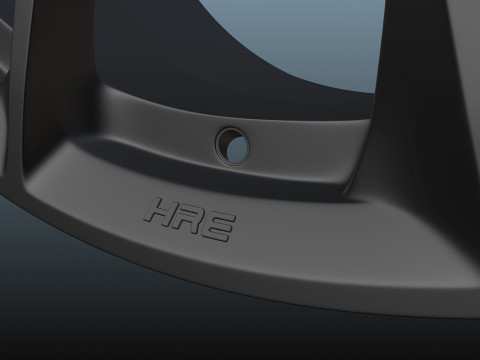 HRE SeriesP2 P204 3D Model