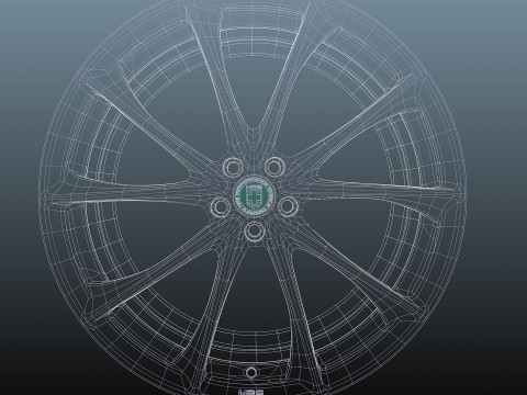 HRE SeriesP2 P204 3D Model