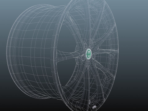 HRE SeriesP2 P204 3D Model