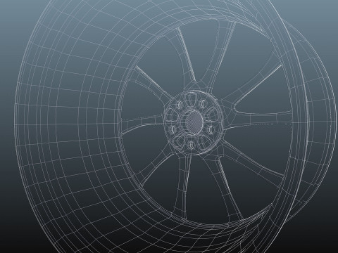 HRE SeriesP2 P204 3D Model