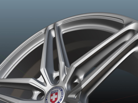 HRE P107SC 3D-Modell