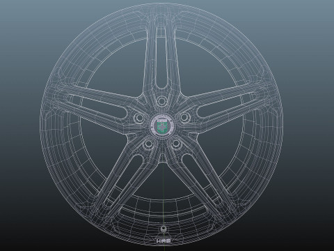 HRE P107SC 3D-Modell