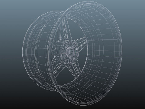 HRE P107SC 3D-Modell