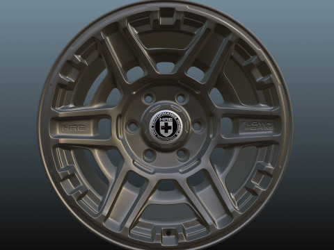 HRE FT1 3Dモデル