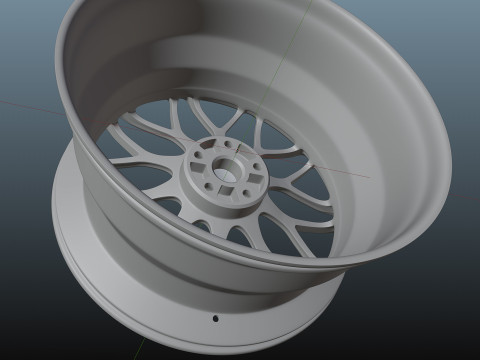 HRE RC100 3D Model