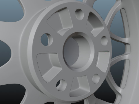 HRE RC100 3D Model