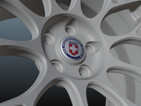 HRE RC100 3D Model