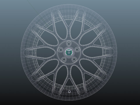 HRE RC100 3D Model