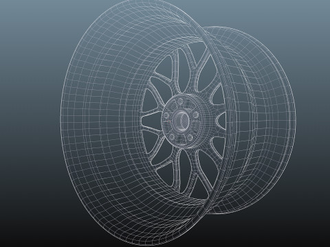 HRE RC100 3D Model