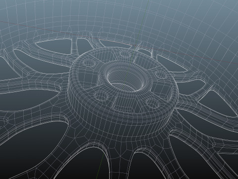 HRE RC100 3D Model
