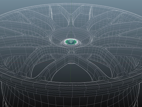 HRE RC100 3D Model