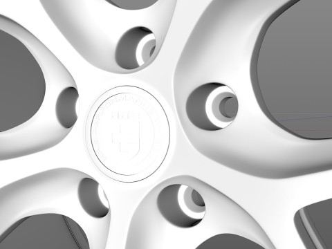 HRE R101 Modello 3D