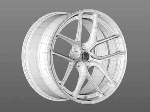 HRE R101 Modello 3D